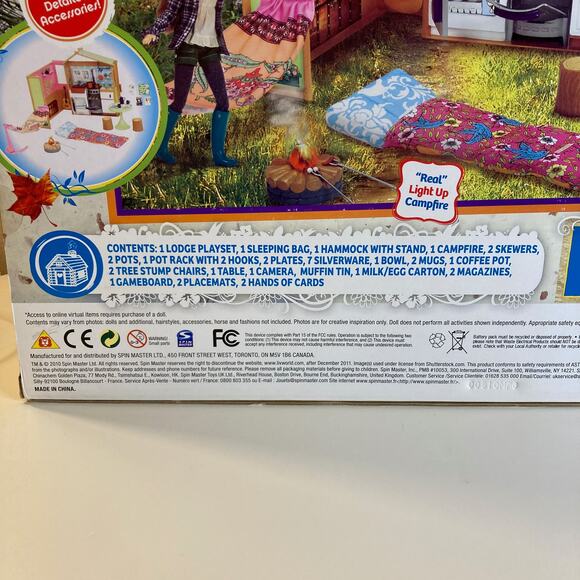 Spin Master 12" LIV Doll Maple Lodge Play Set (2010) Complete NRFB Please Read - Picture 3 of 3